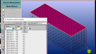 Numeca Finemarine Hexpress - Definition Of Boundary Conditions
