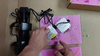 Installation video for DigiKey customers of RFOptic's programamble RFoF links 1MHz - 8GHz