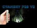 Cyansky P25 V2, Micro-arc Oxidation (MAO), 3600 Lumens, XHP70.3, USB C 21700 Charging Port