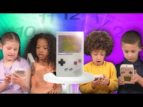 KIDS REACT TO GAME BOY