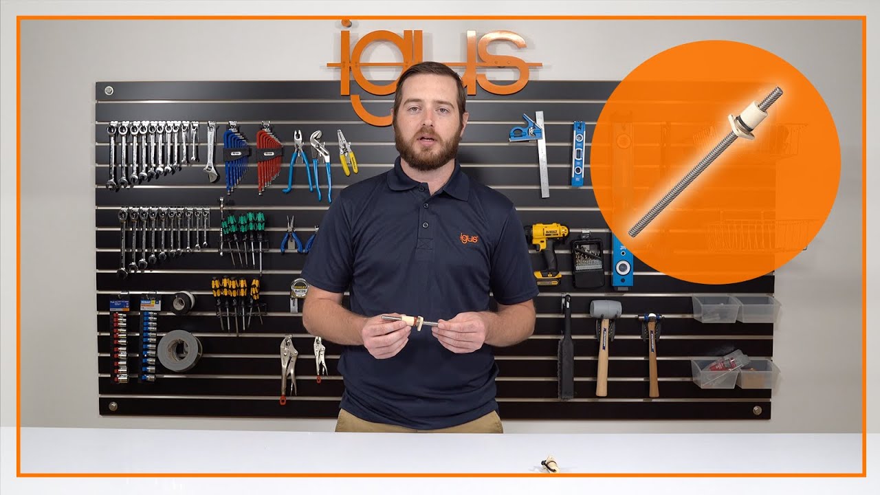 How to assemble a zero or antibacklash nut YouTube