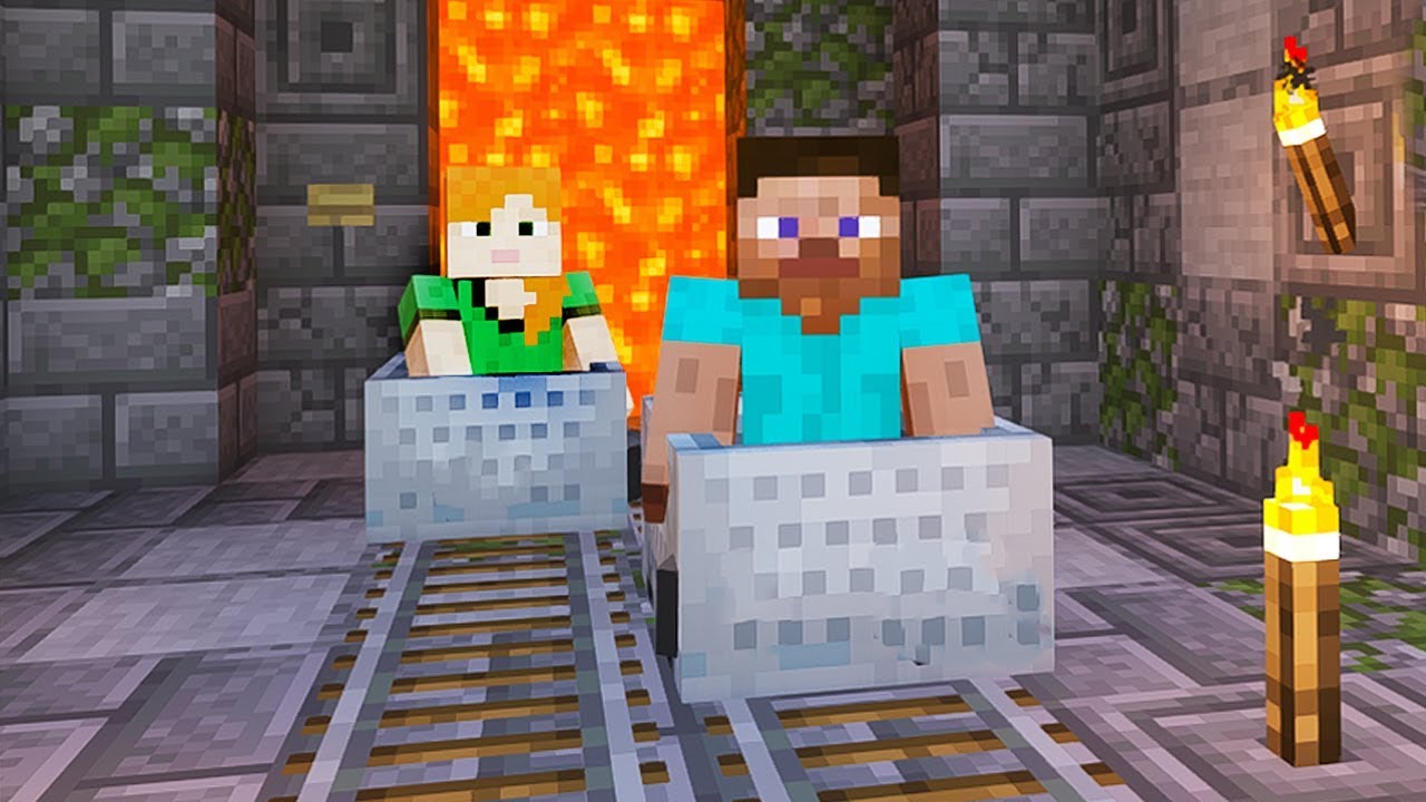 Minecraft Ka LAVA Roller Coaster | MINECRAFT RP PART 7 (END)