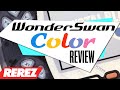 WonderSwan Color: Japanese Handheld Game Console - Rare Obsure or Retro - Rerez