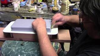 Making a mold for a Kevlar fuel tank #2