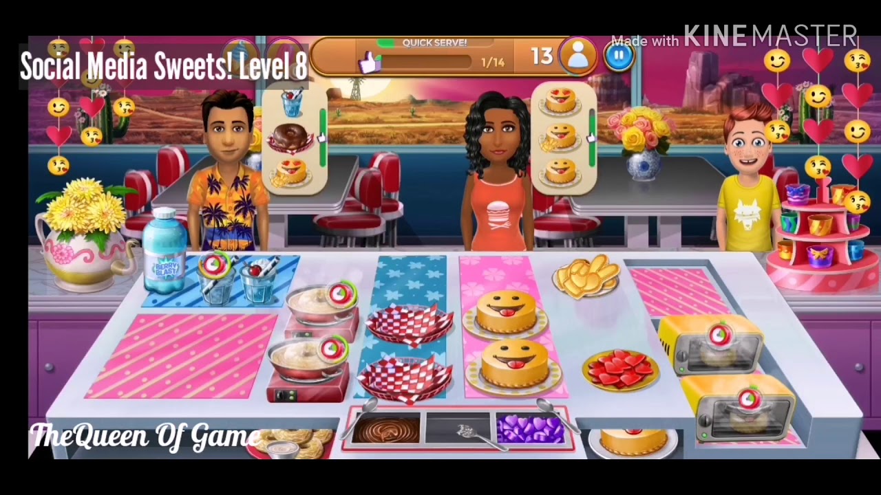 Virtual Families | Cook Off | Mansion Events | Level Social Media Sweets!