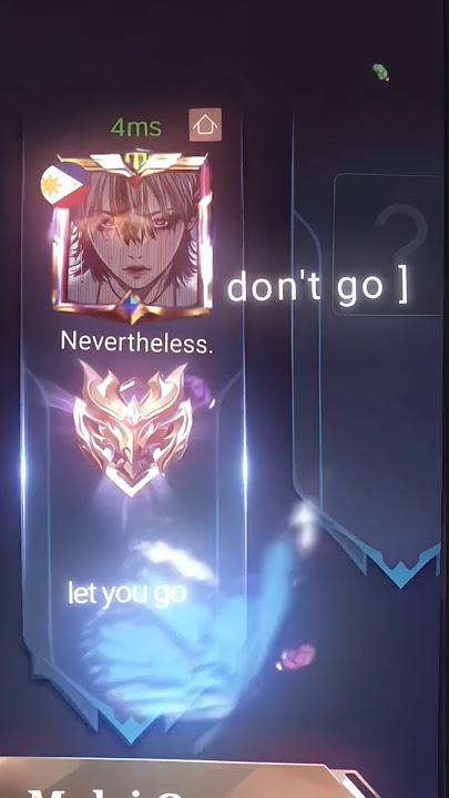 Preset Aesthetic 🥀✨-Typography 🦋- Intro Miawaugg Never Let you go🐶 #mobilelegends 🎶