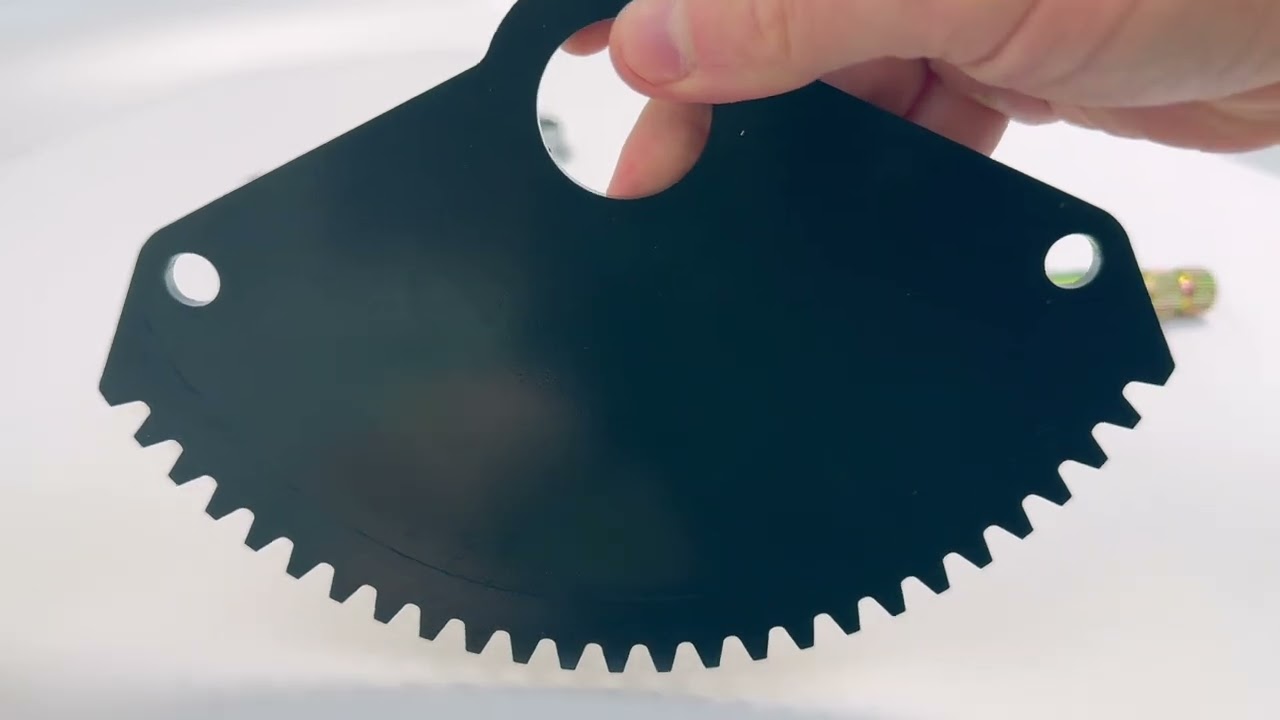 Flip Manufacturing Steering Shaft Sector Plate - Fits Toro 72000 Series - Part 106-8262