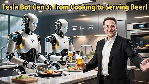 Elon Musk’s Tesla Bot Gen 3 Gets Massive Update — 3,500 New Skills, From Cooking to Serving Beer!