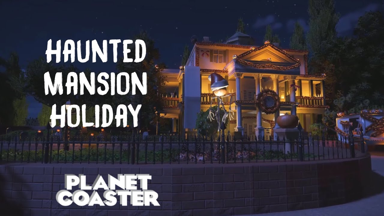 Haunted Mansion Holiday | Planet Coaster