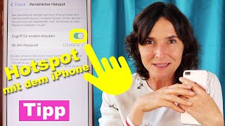 Tipp: Einen Hotspot mit dem iPhone einrichten.