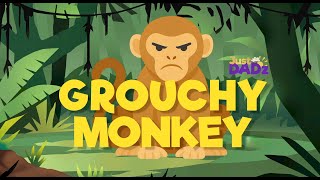 GROUCHY MONKEY | Kids Learning | Educational Video | Book read