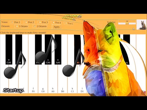 WINDOWS XP SOUNDS ON FOX PIANO