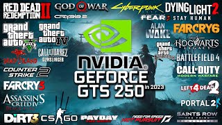 GeForce GTS 250 in 2023 - Test in 30 Games