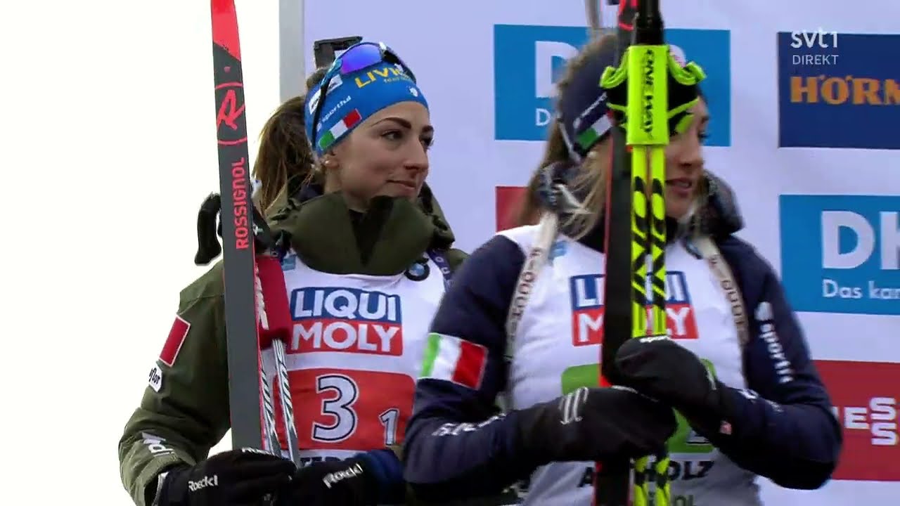 Antholz 2020 Lisa Vittozzi Mixed relay race highlights