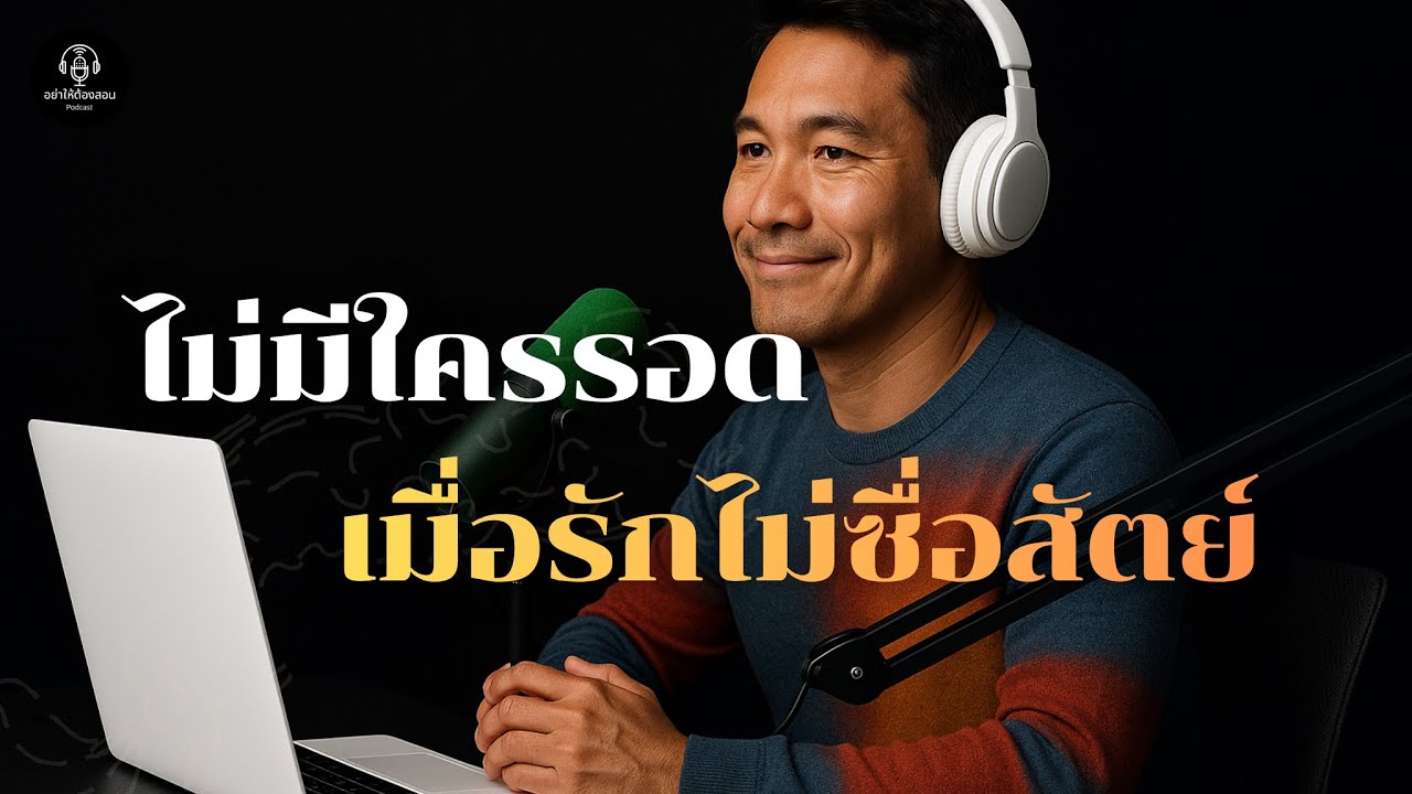 รักไม่ซื่อสัตย์ ไม่มีวันจบดี | เรื่องจริงของหัวใจที่พังเพราะคำโกหก | Podcast