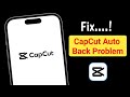 Capcut autoback problem solve | Capcut baar baar autoback ho rha hai | Capcut autoback fix