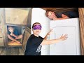 Last to be FOUND in the TINY HOME!  Blindfold Hide & Seek!