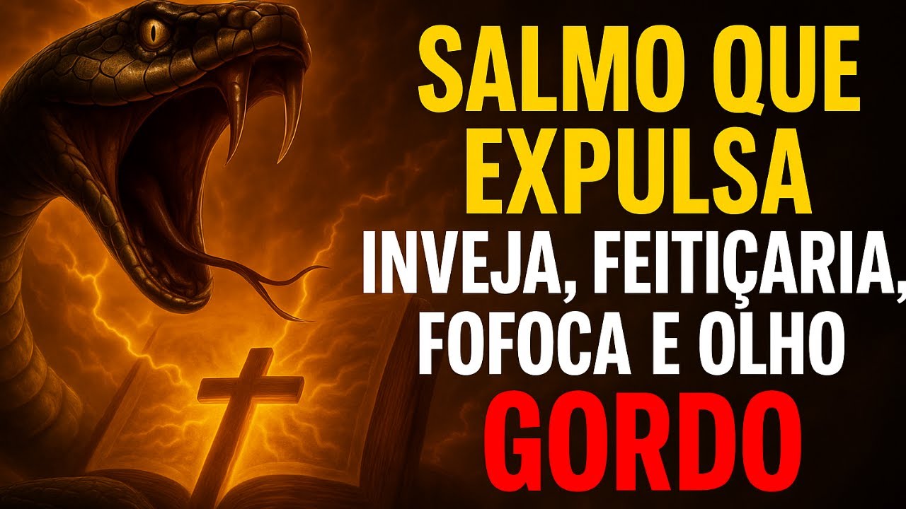 SALMO QUE EXPULSA TODA INVEJA, FEITIÇARIA, FOFOCA E OLHO GORDO – OUÇA COM FÉ