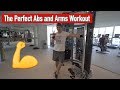 The perfect core and arms workout