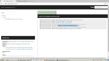 Wordpress Email Users – 1.4.1 – Plugin WordPress - SQL Injection