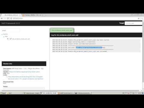 Wordpress Email Users – 1.4.1 – Plugin WordPress - SQL Injection