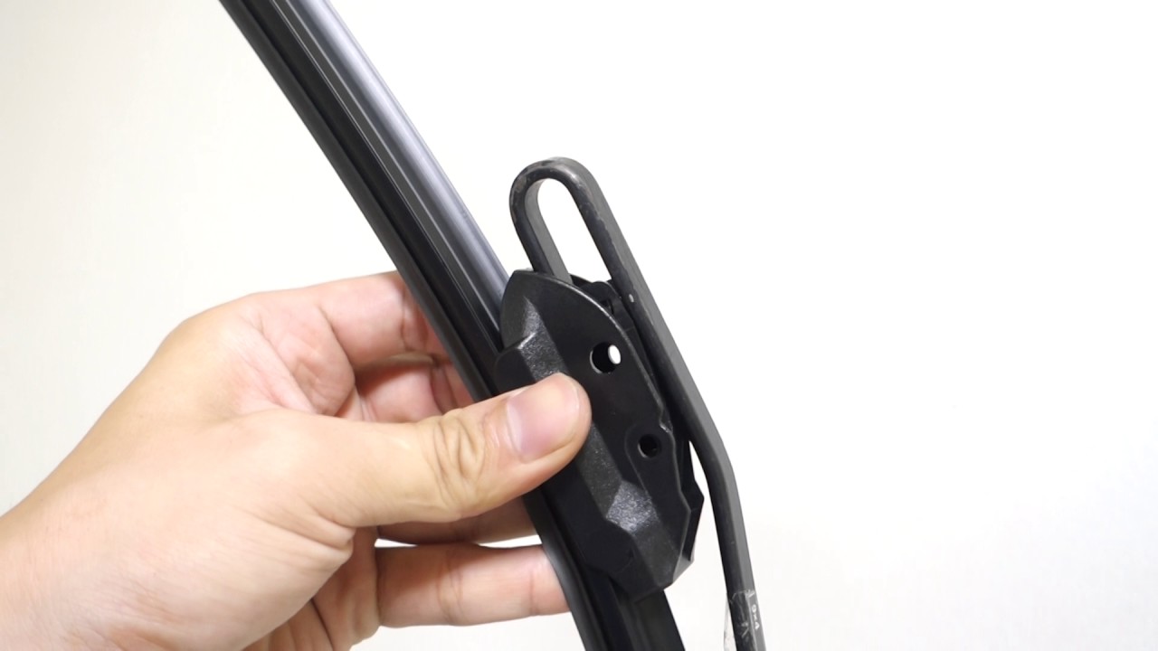 Flat Wiper Large Hook Wiper Installation Video (A02) YouTube