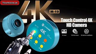 SUNSHINE M-19 Touch Control 4K HD Camera Ultra High Resolution Image, for Trinocular Microscopes screenshot 5