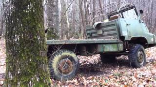 camion de l'armee dans les bois 3