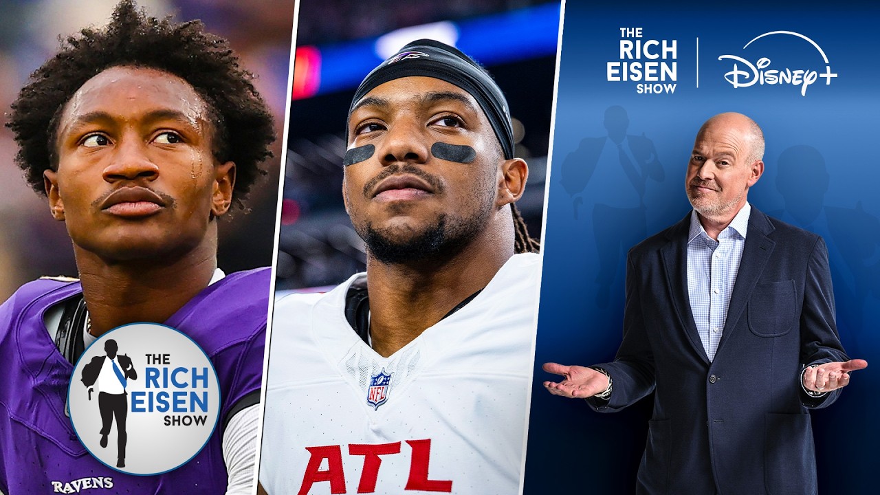 Should Ravens WR Zay Flowers be Paid More Than Falcons RB Bijan Robinson??? | The Rich Eisen Show
