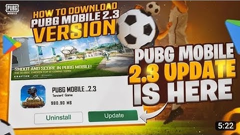 2.3 Update Version | How Download New Update | Official Releases Date |PUBGM/ BGMI