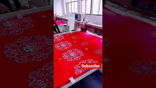 How to fill bedding or quilt making process.
