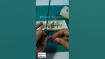 dimmer scr 2000 watt pengatur kecepatan gerinda