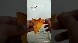 paper star# craft paper #short video #paper handcraft#handwork