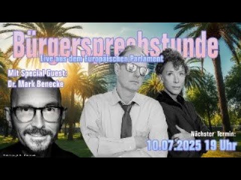Bürgersprechstunde Juli 2025