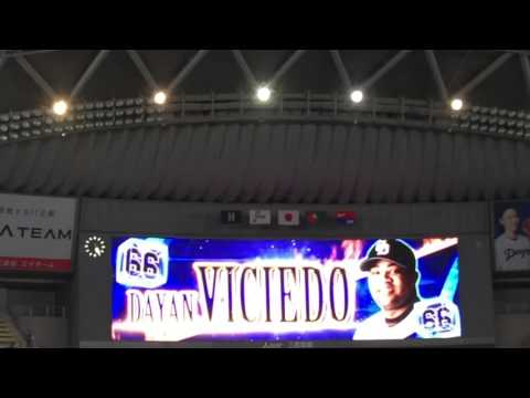 2016 3/29 開幕戦 中日スタメン発表