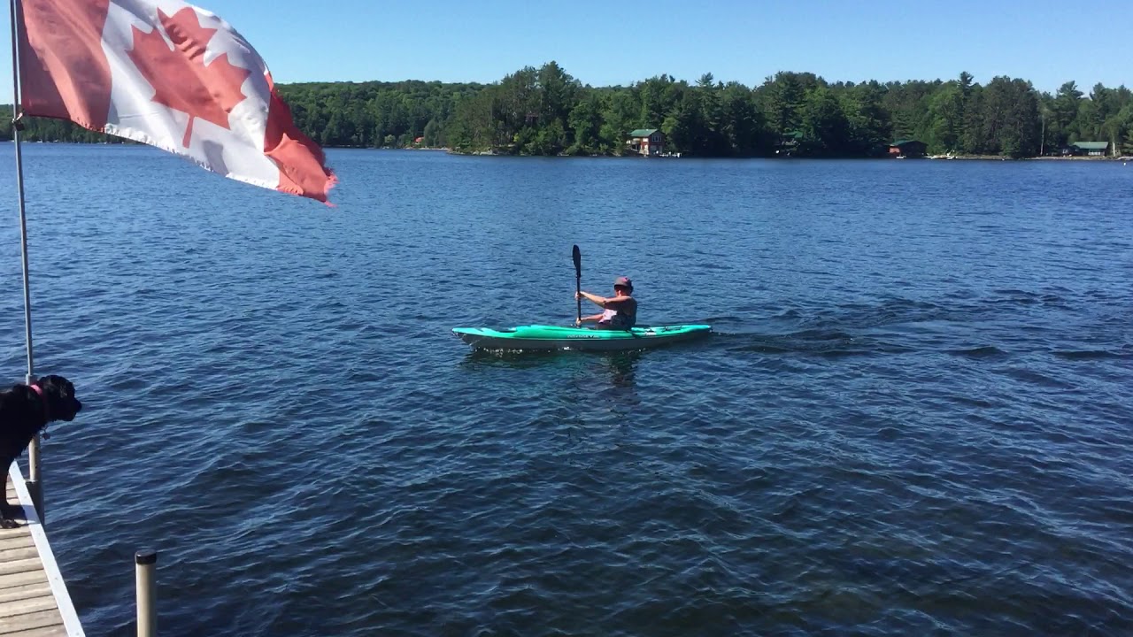 Cottage fun at Halls Lake Ontario YouTube