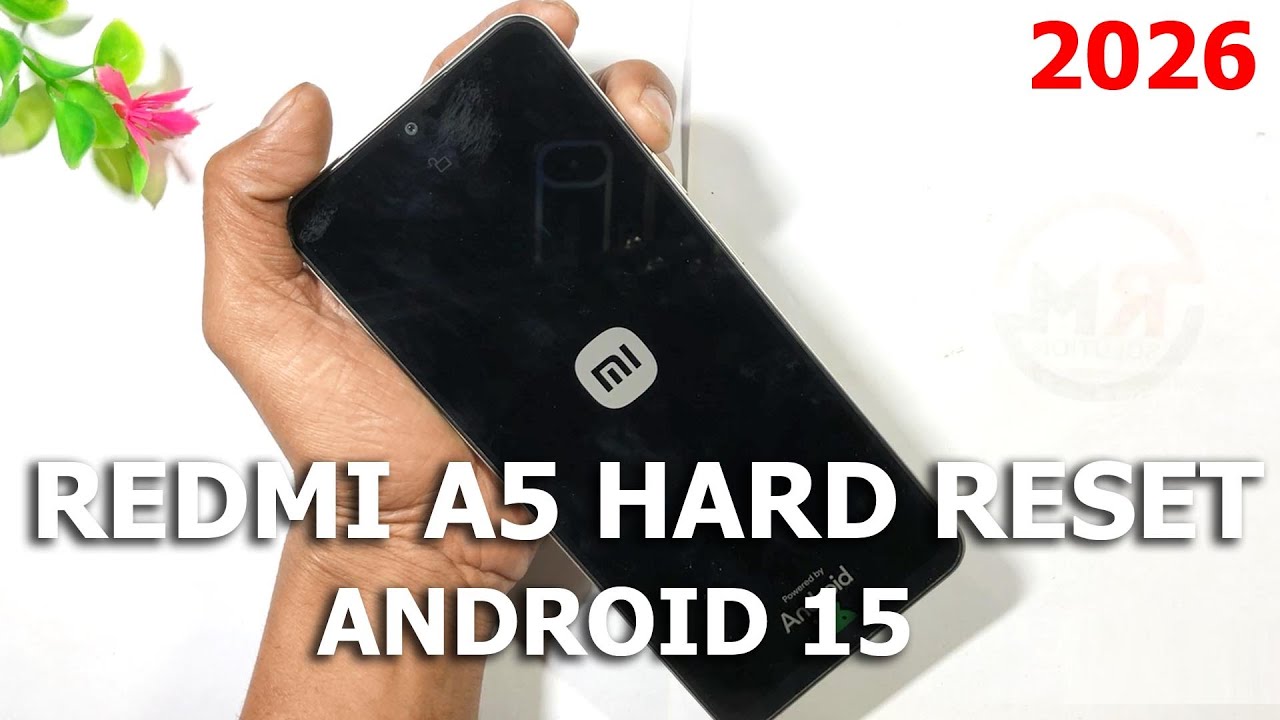 How to Unloks Forgotten Password in Redmi A5 || → WITHOUT PC