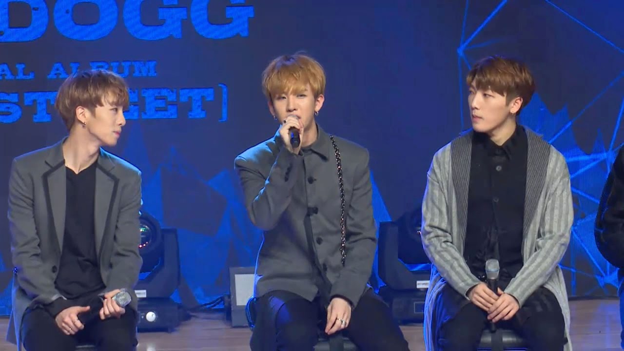 탑독(ToppDogg) 1st album Talk Showcase (비가 와서 그래, Rainy day, First Street) [통통영상]