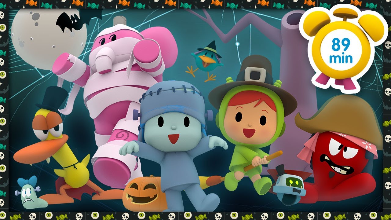 🎃 POCOYO in ENGLISH Best Halloween Videos For Kids [89