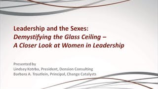 Demystifying the Glass Ceiling: a Closer Look at Women in Leadership