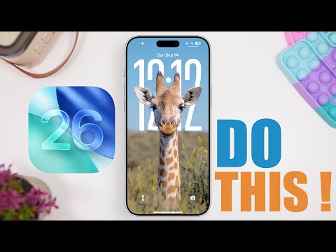 iOS 26 Release - DO THIS First ! thumbnail