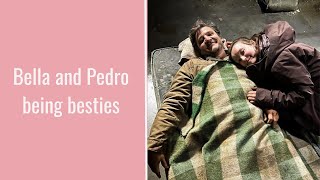 Bella Ramsey and Pedro Pascal being besties for three minutes straight