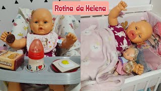 Primeira Rotina Da Bebê Helena