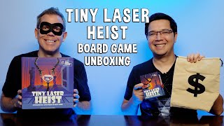 Unboxing Tiny Laser Heist - Jewel Thief Dexterity Party Game