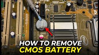 How to Remove CMOS Battery from any Computer in 30 Seconds