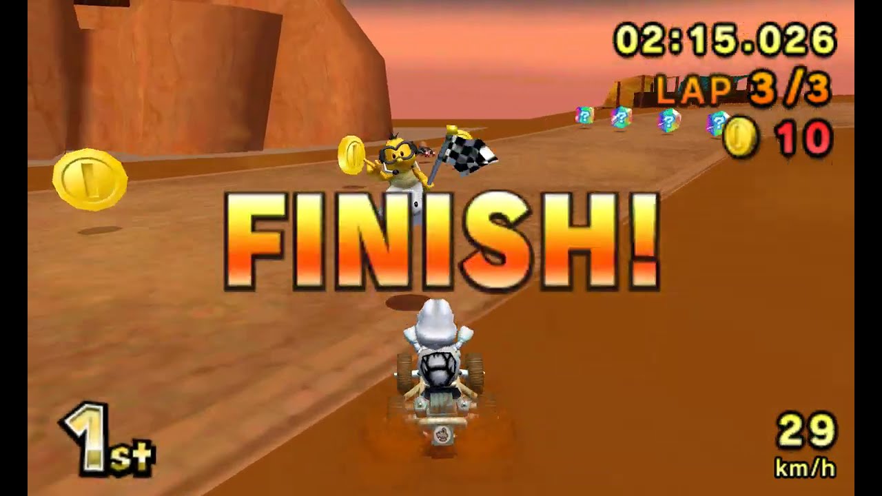 Wii U Bone-Dry Dunes by MKWMods, CamoMKT - Mario Kart 7: Custom Track [1440p 60fps]