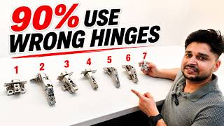 Which Hinge Goes Where? | 7 Hydraulic Hinges for Kitchen & Wardrobe Explained screenshot 4