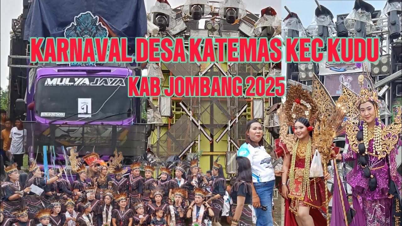 КАРНАВАЛ В ДЕРЕВНЕ КАТЕМАС, РАЙОН КУДУ, РЕГЕНЦИЯ ДЖОМБАНГ 2025