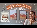 DIY Room Decor Aesthetic Indonesia | Draw With me! | DIY Wall Decor