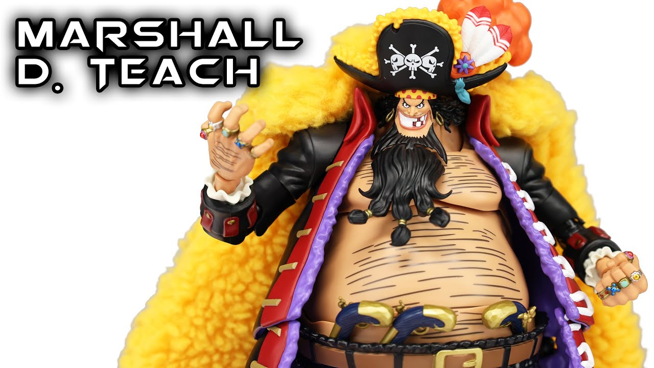 S.H. Figuarts MARSHALL D. TEACH  "Blackbeard" (Four Emperors) One Piece Action Figure Review